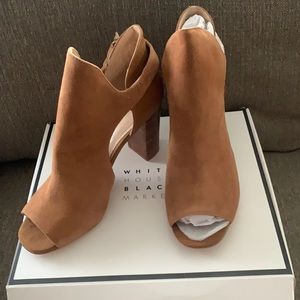 White House Black Market Charleston Luggage Bootie